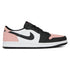 Tênis Nike Air Jordan 1 Low OG Bleached Coral Rosa