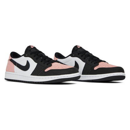 Tênis Nike Air Jordan 1 Low OG Bleached Coral Rosa - foto 5