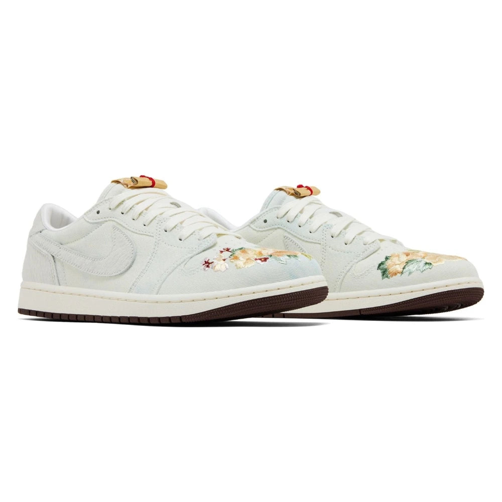 Tênis Nike Air Jordan 1 Low OG Chinese New Year 2026 Cinza - foto 5