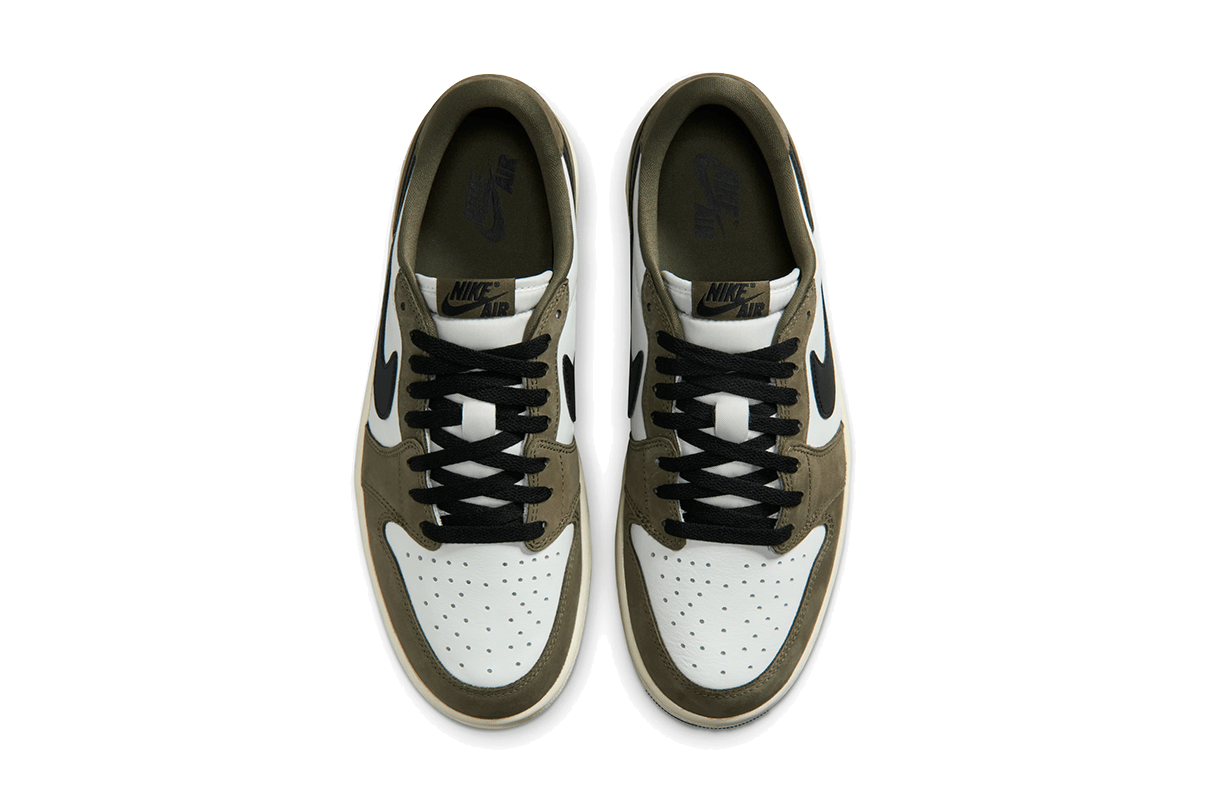 Tênis Nike Air Jordan 1 Low OG Olive Verde