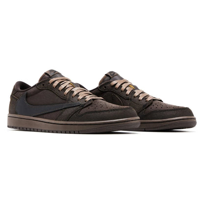 Tênis Nike Air Jordan 1 Low OG SP x Travis Scott Velvet Brown Marrom - foto 5