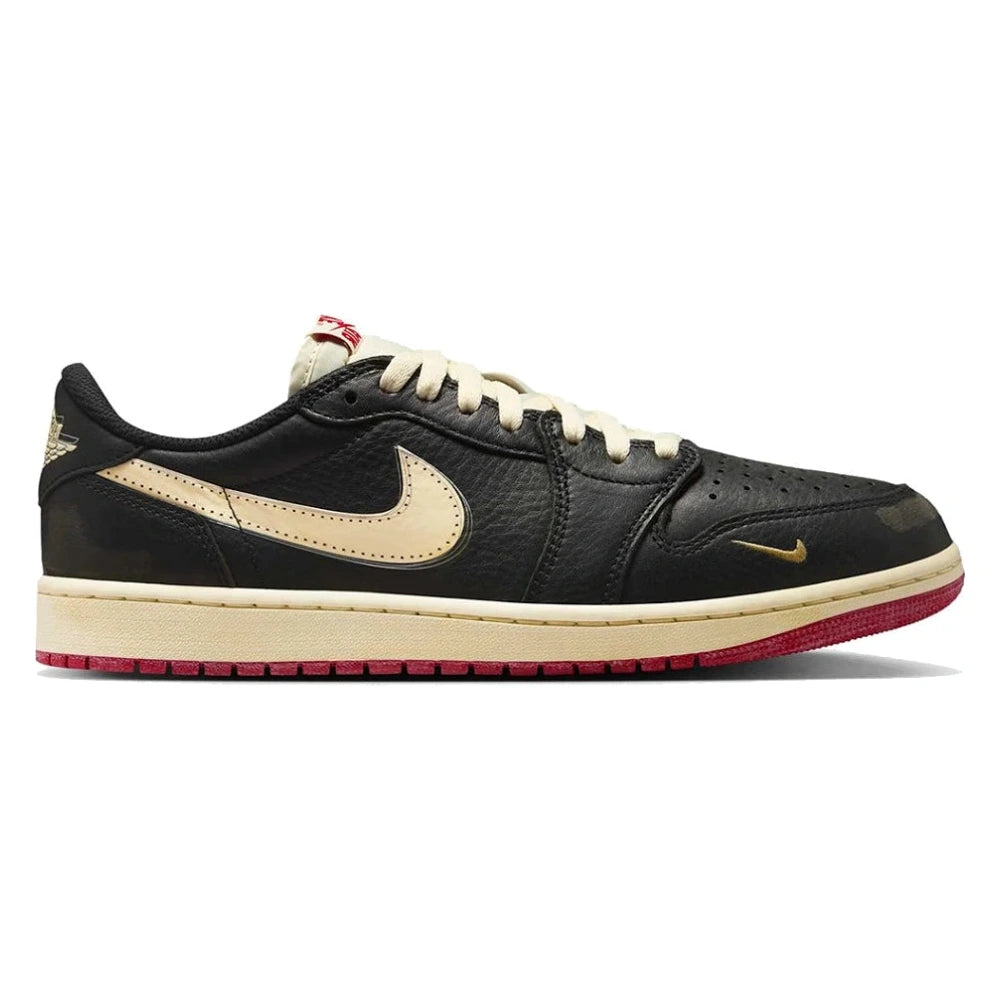 Tênis Nike Air Jordan 1 Low OG x Nigel Sylvester Better With Time Preto