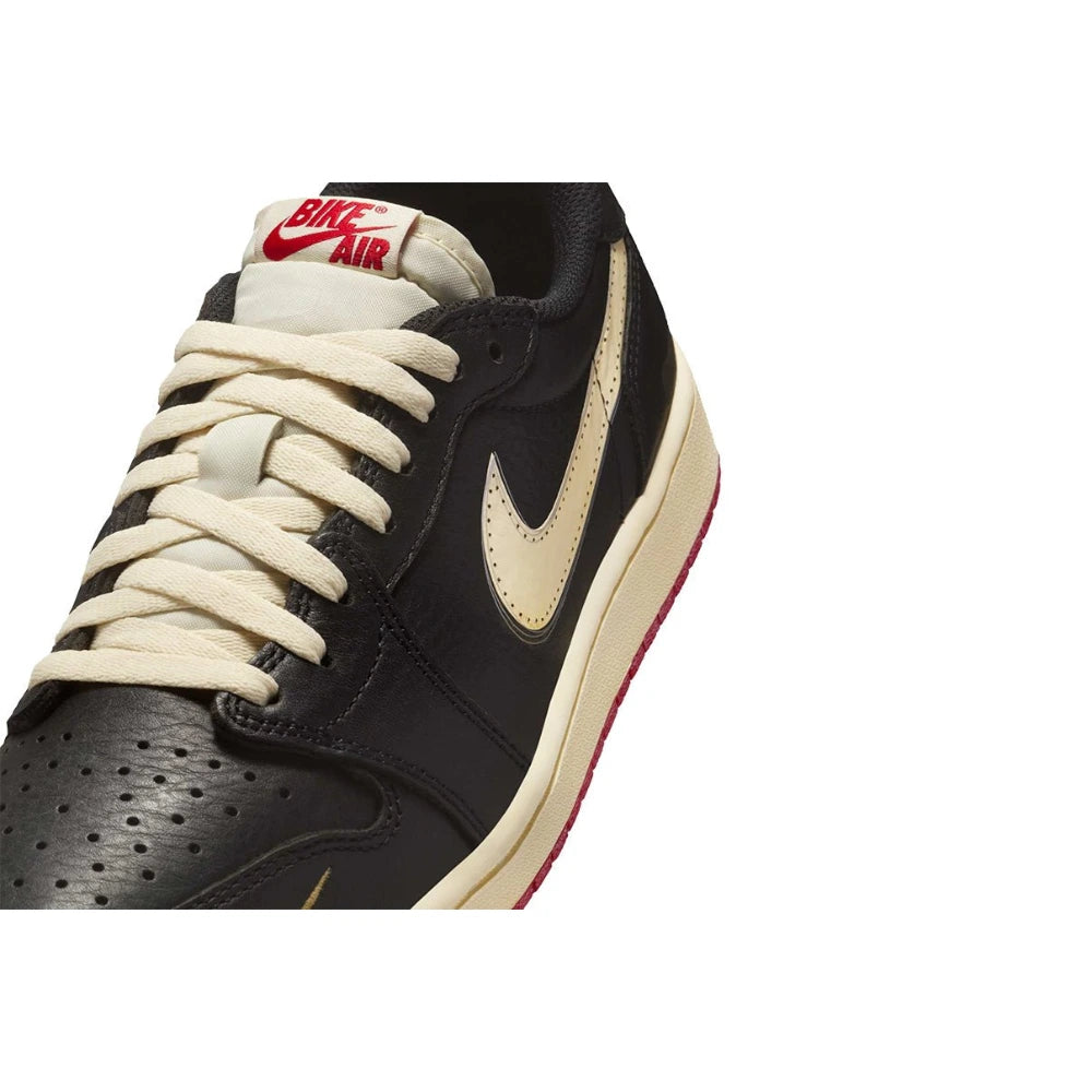 Tênis Nike Air Jordan 1 Low OG x Nigel Sylvester Better With Time Preto - foto 6