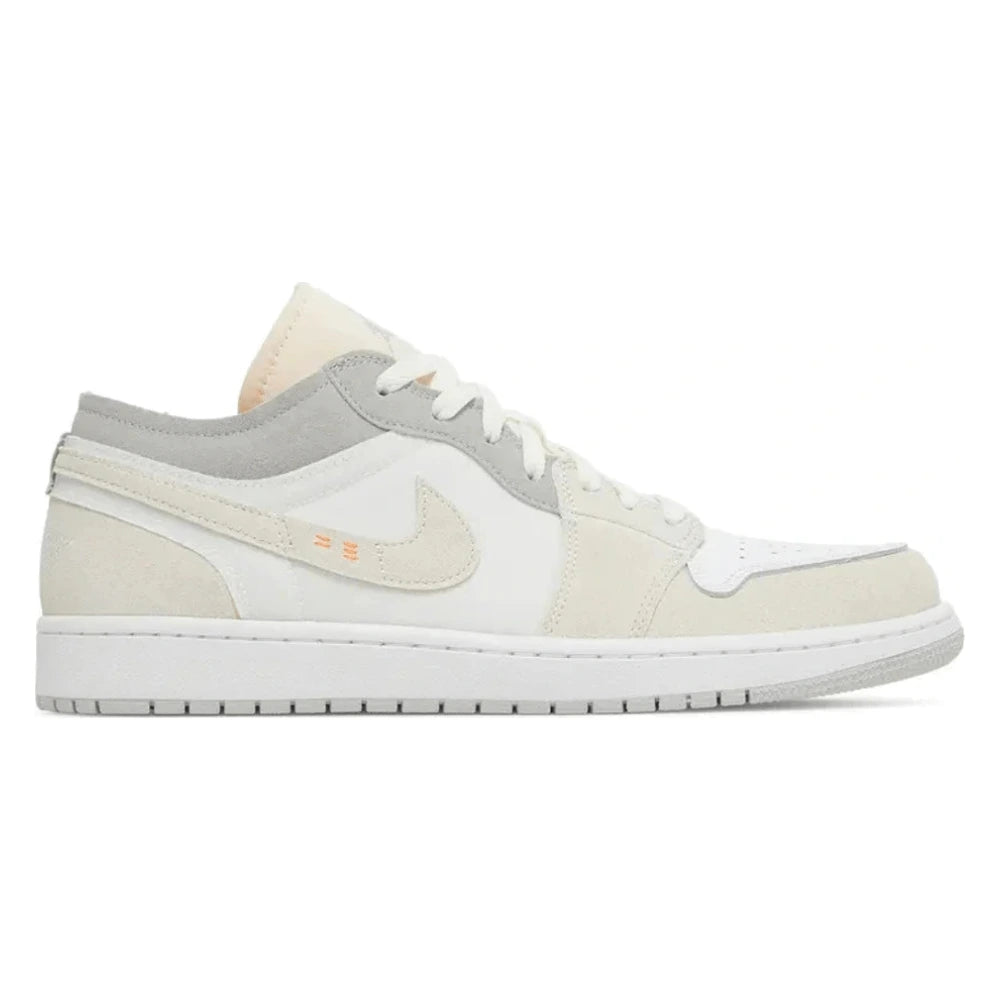 Tênis Nike Air Jordan 1 Low SE Craft Inside Out White Phantom Bege