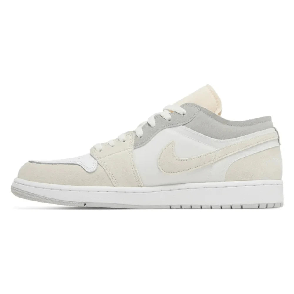 Tênis Nike Air Jordan 1 Low SE Craft Inside Out White Phantom Bege - foto 2
