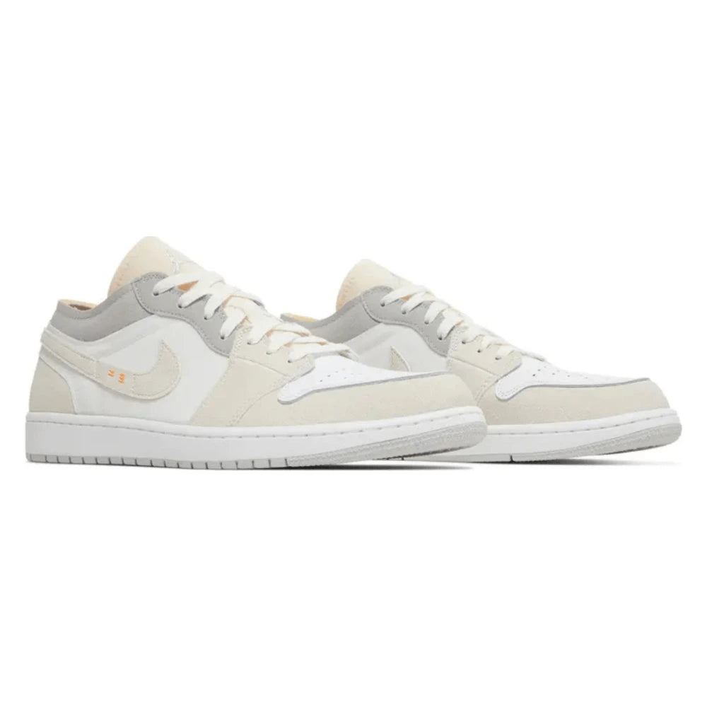 Tênis Nike Air Jordan 1 Low SE Craft Inside Out White Phantom Bege - foto 7