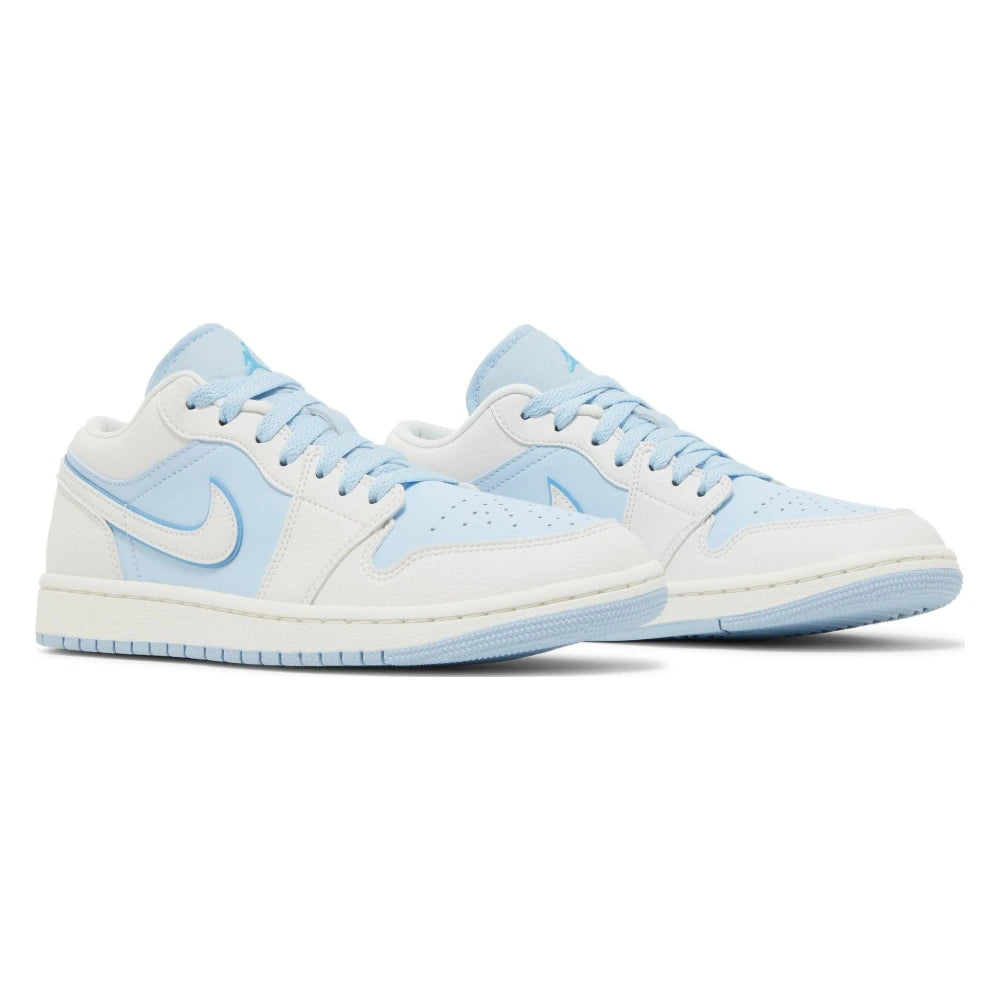 Tênis Nike Air Jordan 1 Low SE Reverse Ice Blue Azul - foto 5