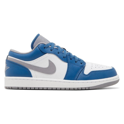 Tênis Nike Air Jordan 1 Low True Blue Azul