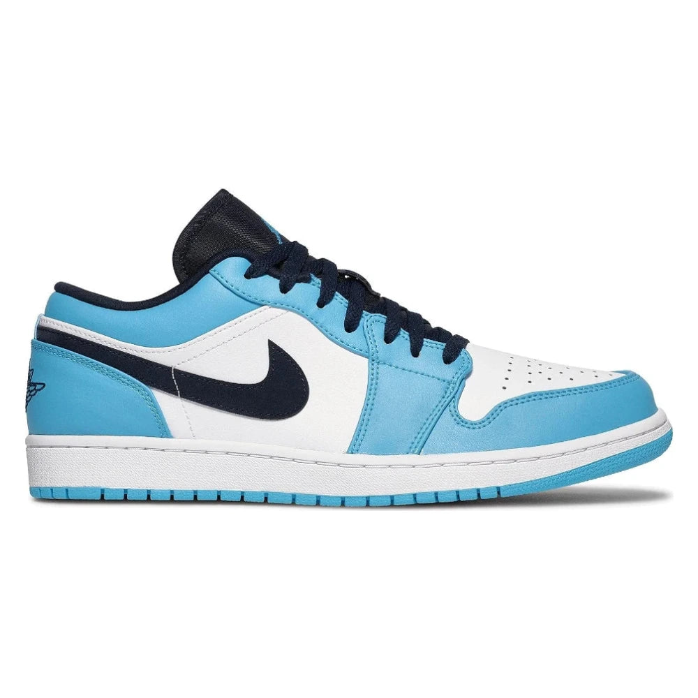 Tênis Nike Air Jordan 1 Low UNC 2021 Cinza