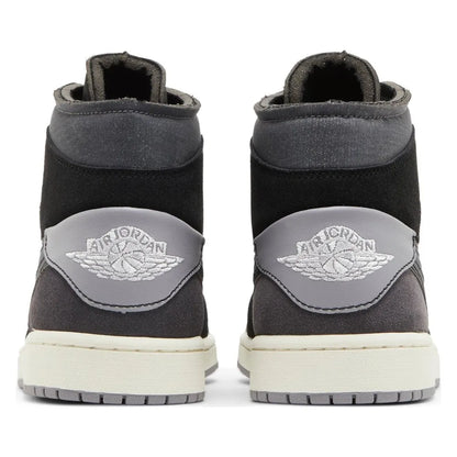 Tênis Nike Air Jordan 1 Mid SE Craft Inside Out Black Preto - foto 4