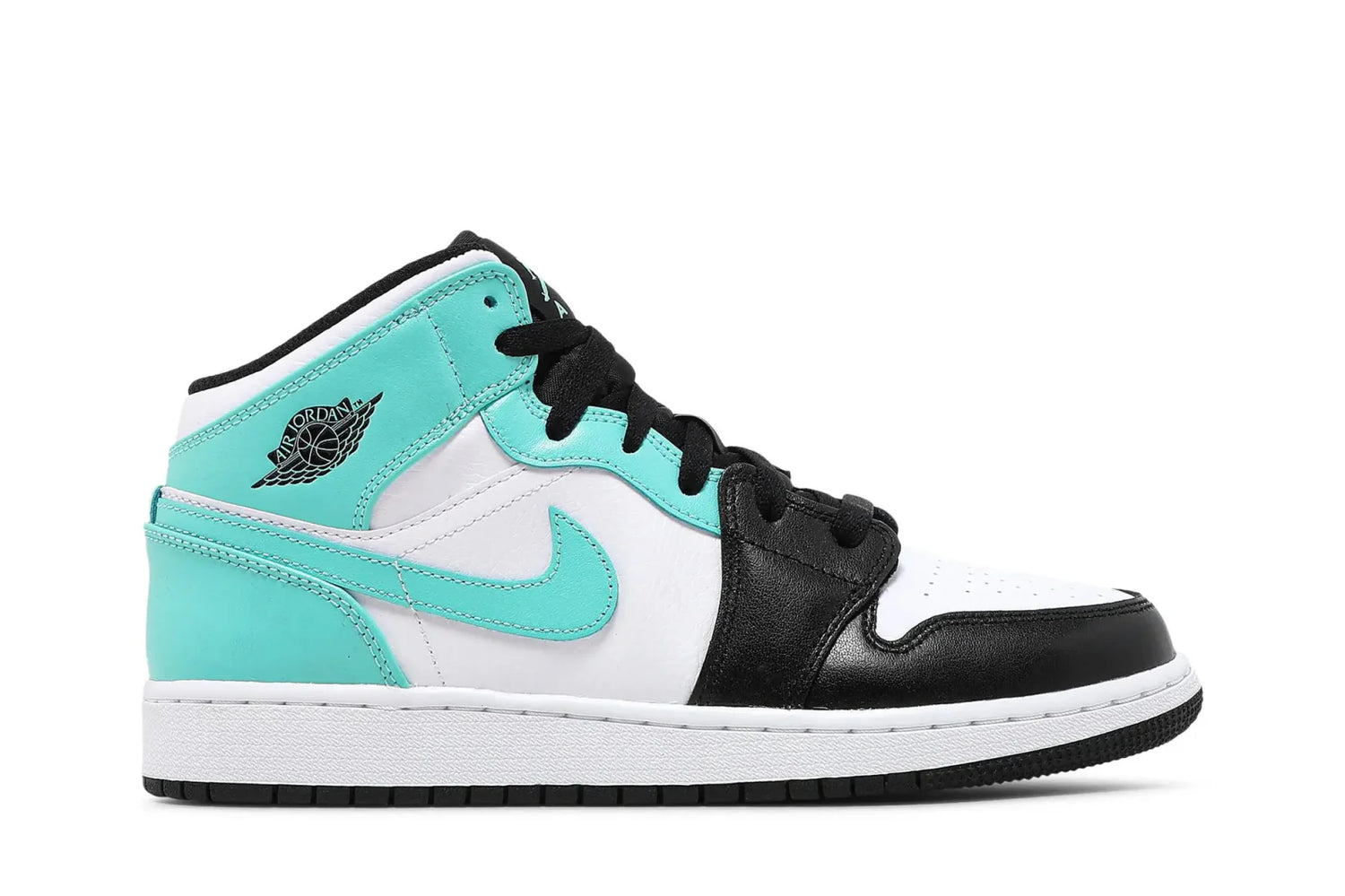 Tênis Nike Air Jordan 1 Mid Tropical Twist Igloo (GS) Verde