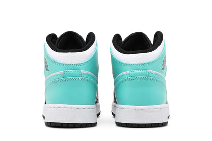 Tênis Nike Air Jordan 1 Mid Tropical Twist Igloo (GS) Verde