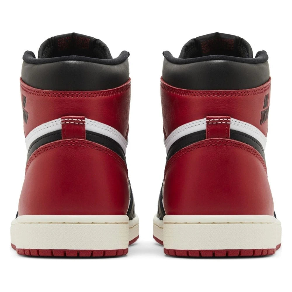 Tênis Nike Air Jordan 1 Retro High OG Black Toe Reimagined Vermelho - foto 4