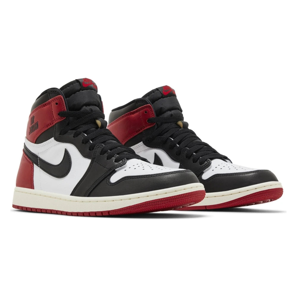 Tênis Nike Air Jordan 1 Retro High OG Black Toe Reimagined Vermelho - foto 5