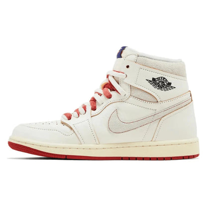 Tênis Nike Air Jordan 1 Retro High Rare Air Sail Cinnabar Bege - foto 2