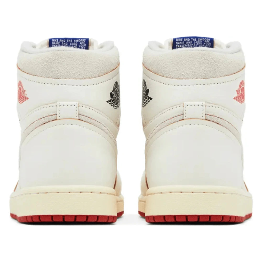 Tênis Nike Air Jordan 1 Retro High Rare Air Sail Cinnabar Bege - foto 3