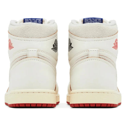 Tênis Nike Air Jordan 1 Retro High Rare Air Sail Cinnabar Bege - foto 3