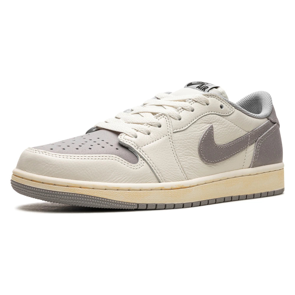 Tênis Nike Air Jordan 1 Retro Low OG Atmosphere Grey Roxo - foto 4