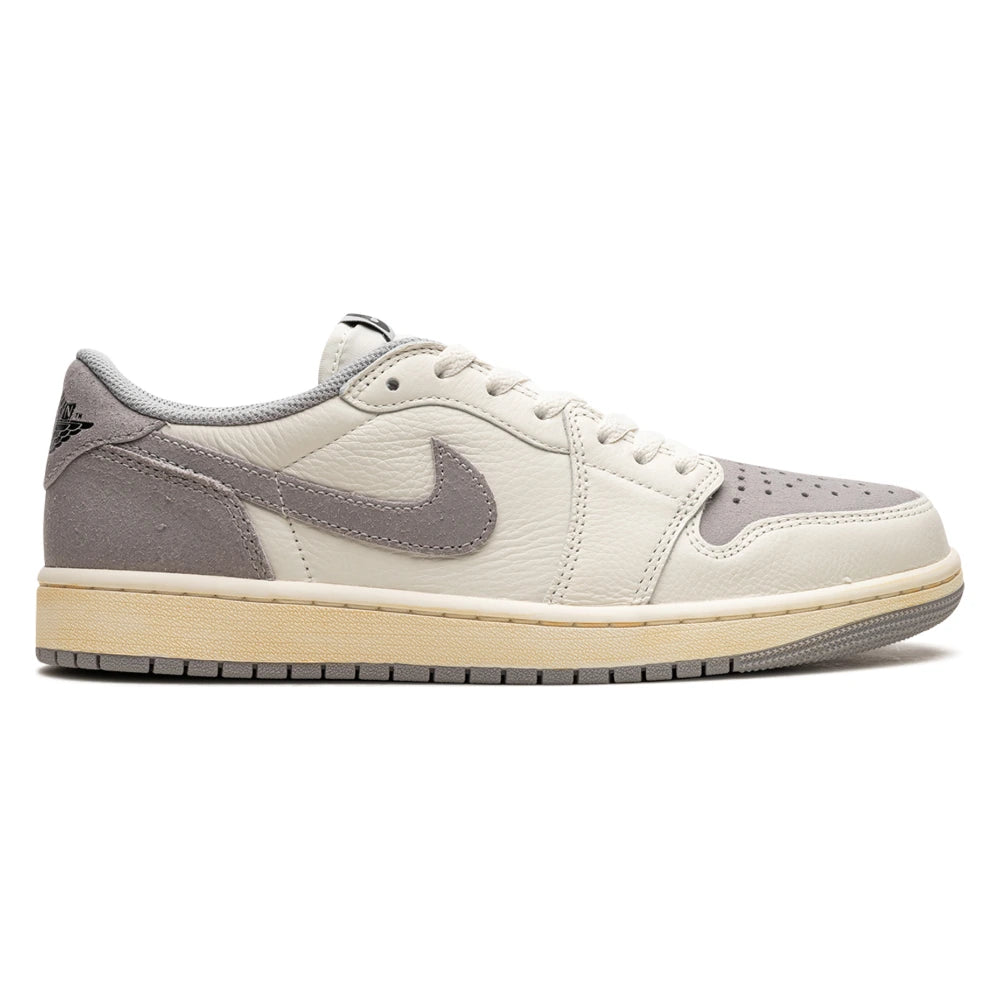 Tênis Nike Air Jordan 1 Retro Low OG Atmosphere Grey Roxo - foto 5