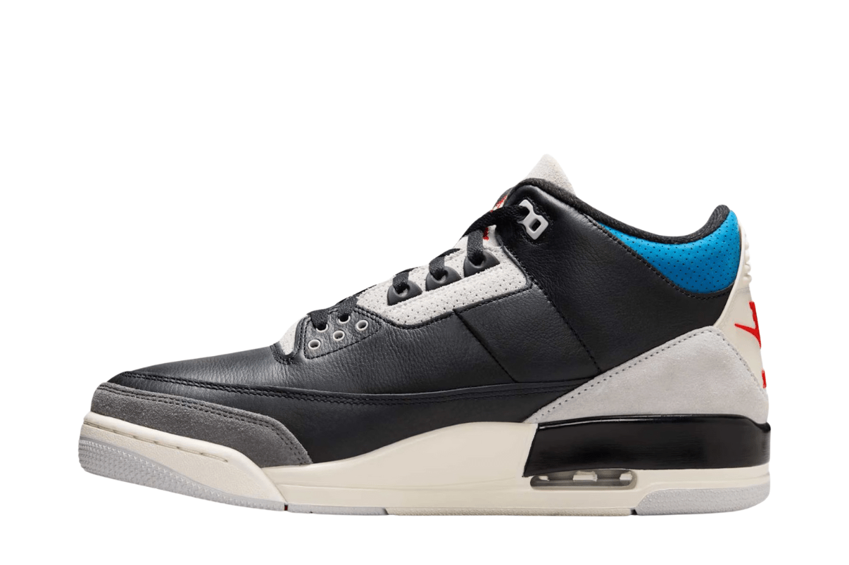 Tênis Nike Air Jordan 3 OG Rare Air Preto