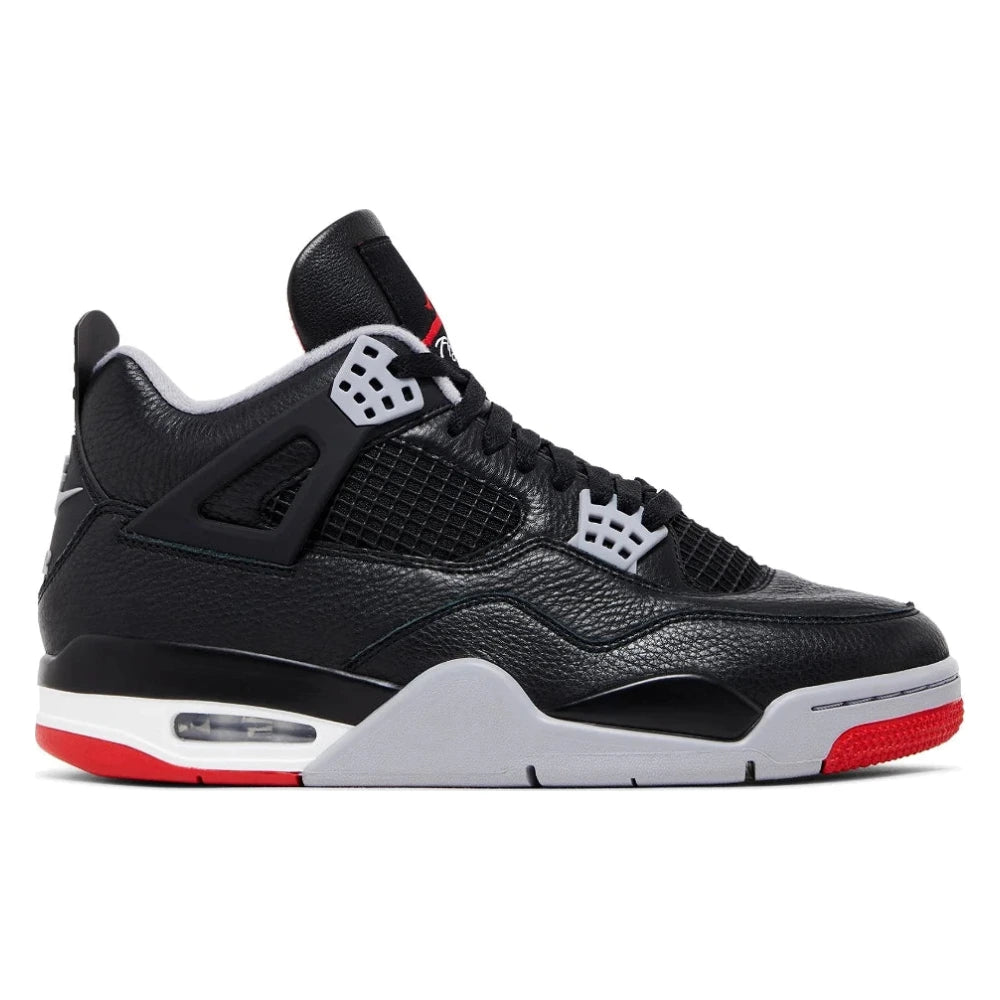 Tênis Nike Air Jordan 4 Bred Reimagined Preto