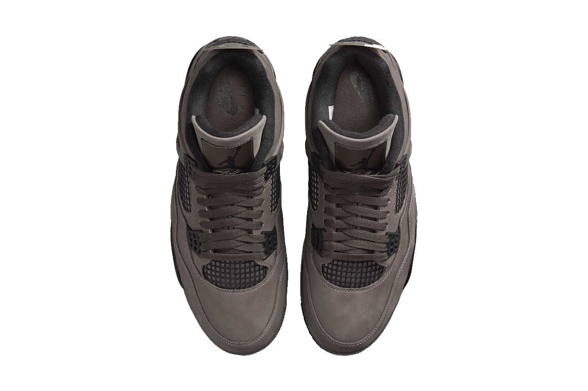 Tênis Nike Air Jordan 4 Cave Stone and Black Marrom