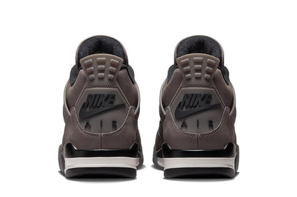Tênis Nike Air Jordan 4 Cave Stone and Black Marrom