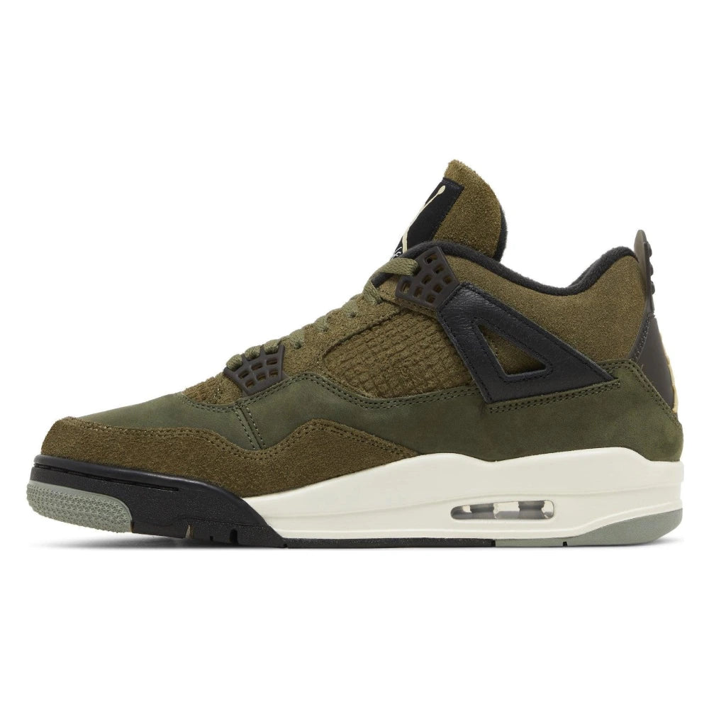 Tênis Nike Air Jordan 4 Craft Medium Olive Verde - foto 2