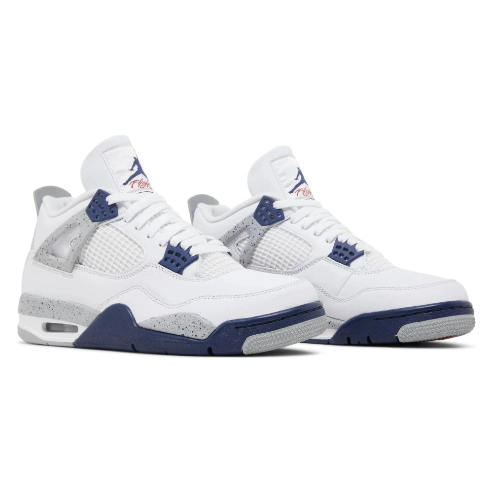 Tênis Nike Air Jordan 4 Midnight Navy Azul - foto 3