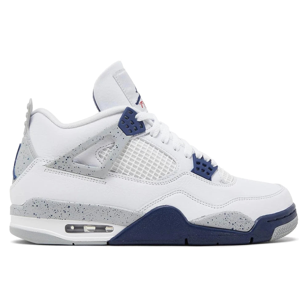 Tênis Nike Air Jordan 4 Midnight Navy Azul
