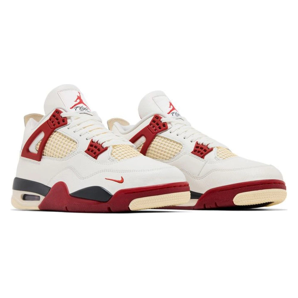 Tênis Nike Air Jordan 4 OG SP x Nigel Sylvester Brick After Brick Branco - foto 8