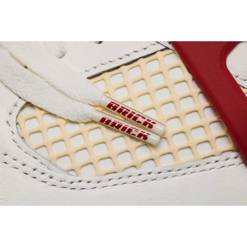 Tênis Nike Air Jordan 4 OG SP x Nigel Sylvester Brick After Brick Branco - foto 10