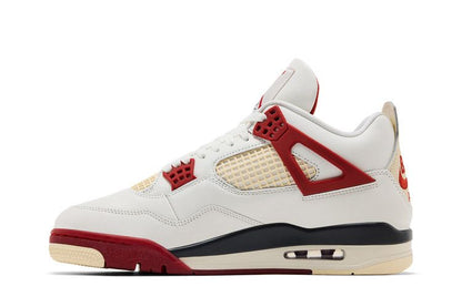 Tênis Nike Air Jordan 4 OG SP x Nigel Sylvester Brick After Brick Branco