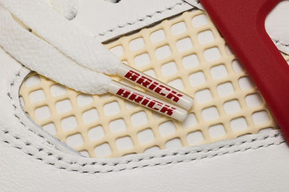 Tênis Nike Air Jordan 4 OG SP x Nigel Sylvester Brick After Brick Branco