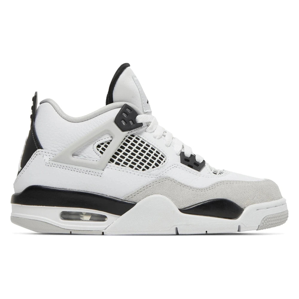 Tênis Nike Air Jordan 4 Retro Military Black Branco