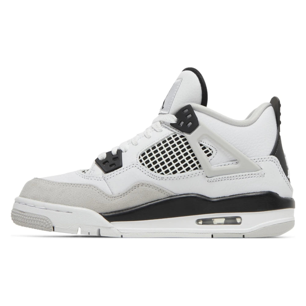 Tênis Nike Air Jordan 4 Retro Military Black Branco - foto 2