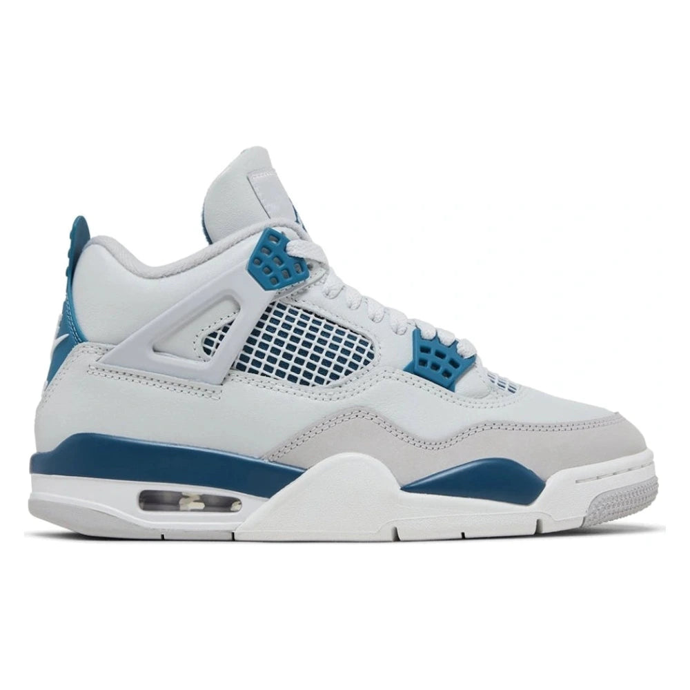 Tênis Nike Air Jordan 4 Retro Military Blue Branco