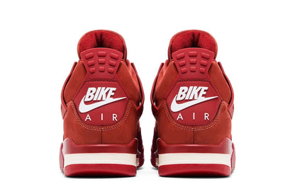 Tênis Nike Air Jordan 4 Retro OG SP Brick By Brick Camurça Firewood Vermelho