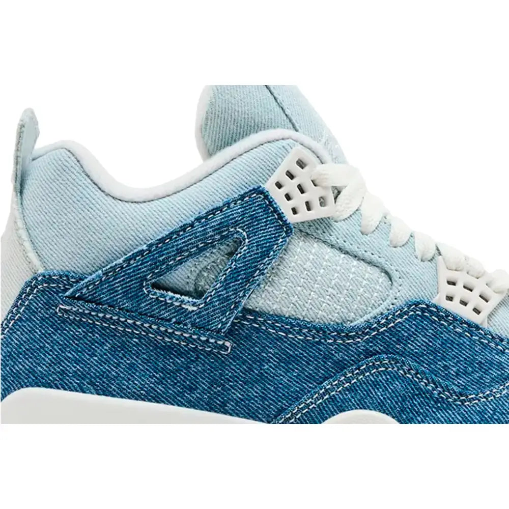 Tênis Nike Air Jordan 4 Retro TEX Worn Blue Denim Azul - foto 3