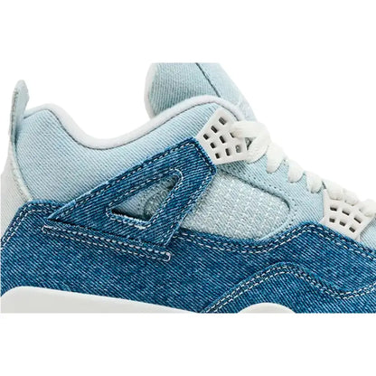 Tênis Nike Air Jordan 4 Retro TEX Worn Blue Denim Azul - foto 3
