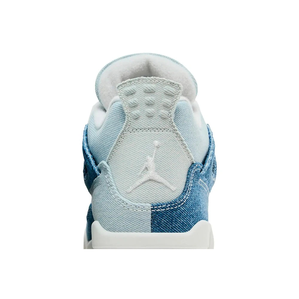 Tênis Nike Air Jordan 4 Retro TEX Worn Blue Denim Azul - foto 5