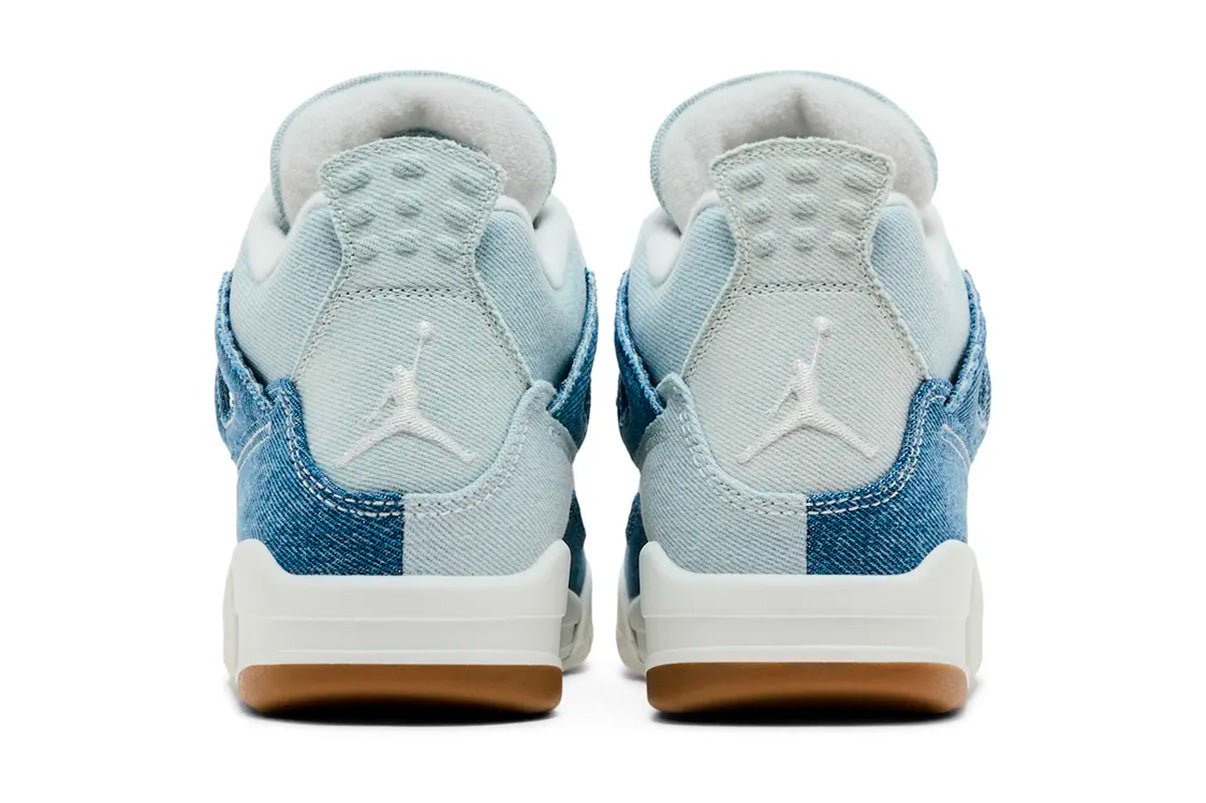 Tênis Nike Air Jordan 4 Retro TEX Worn Blue Denim Azul