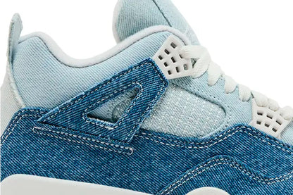 Tênis Nike Air Jordan 4 Retro TEX Worn Blue Denim Azul