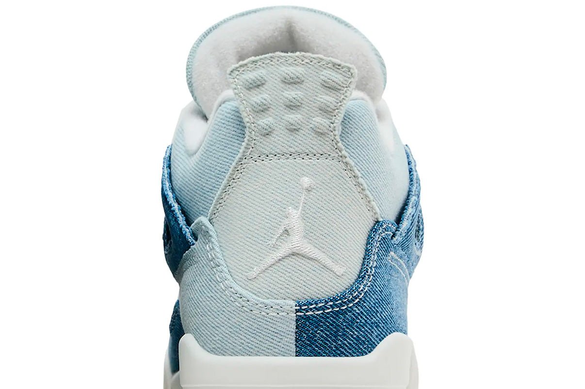 Tênis Nike Air Jordan 4 Retro TEX Worn Blue Denim Azul