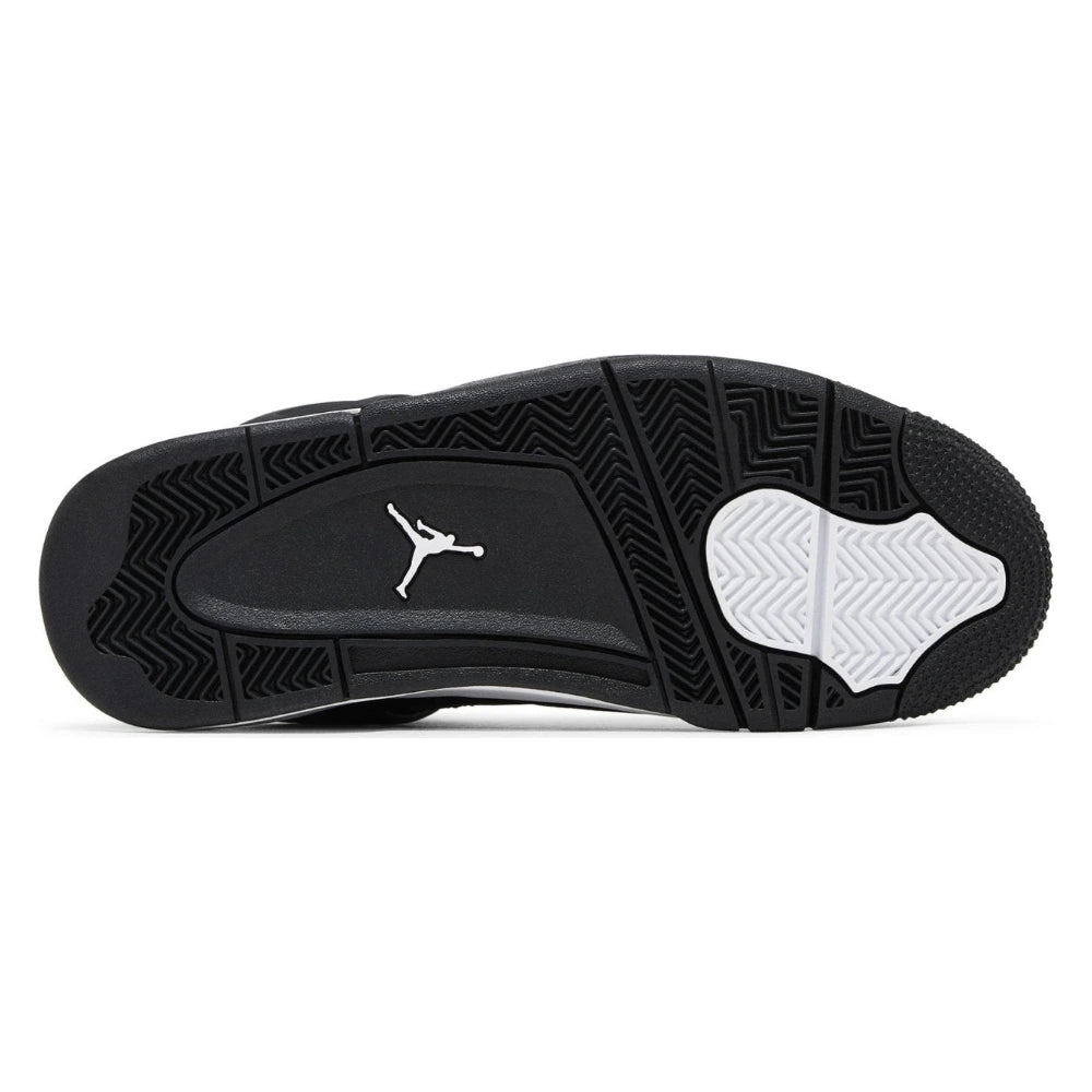 Tênis Nike Air Jordan 4 Retro White Thunder Preto - foto 3