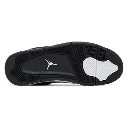 Tênis Nike Air Jordan 4 Retro White Thunder Preto - foto 3
