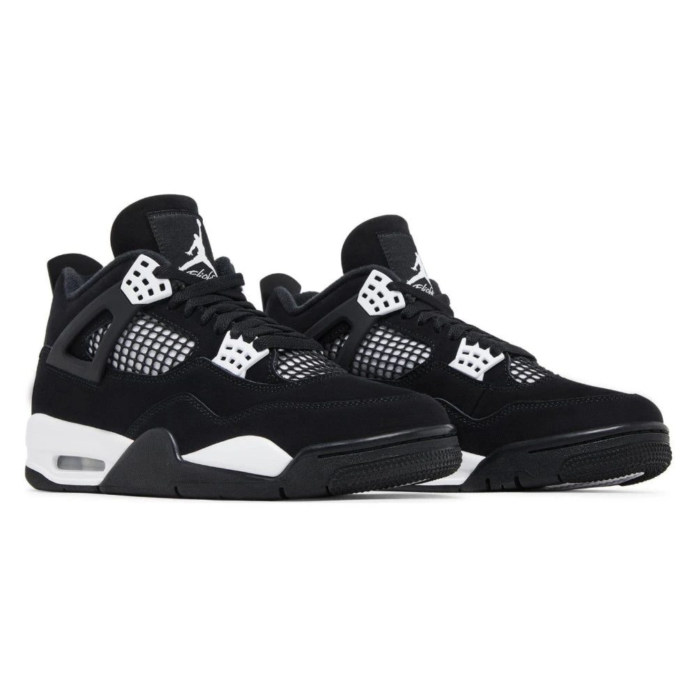 Tênis Nike Air Jordan 4 Retro White Thunder Preto - foto 5