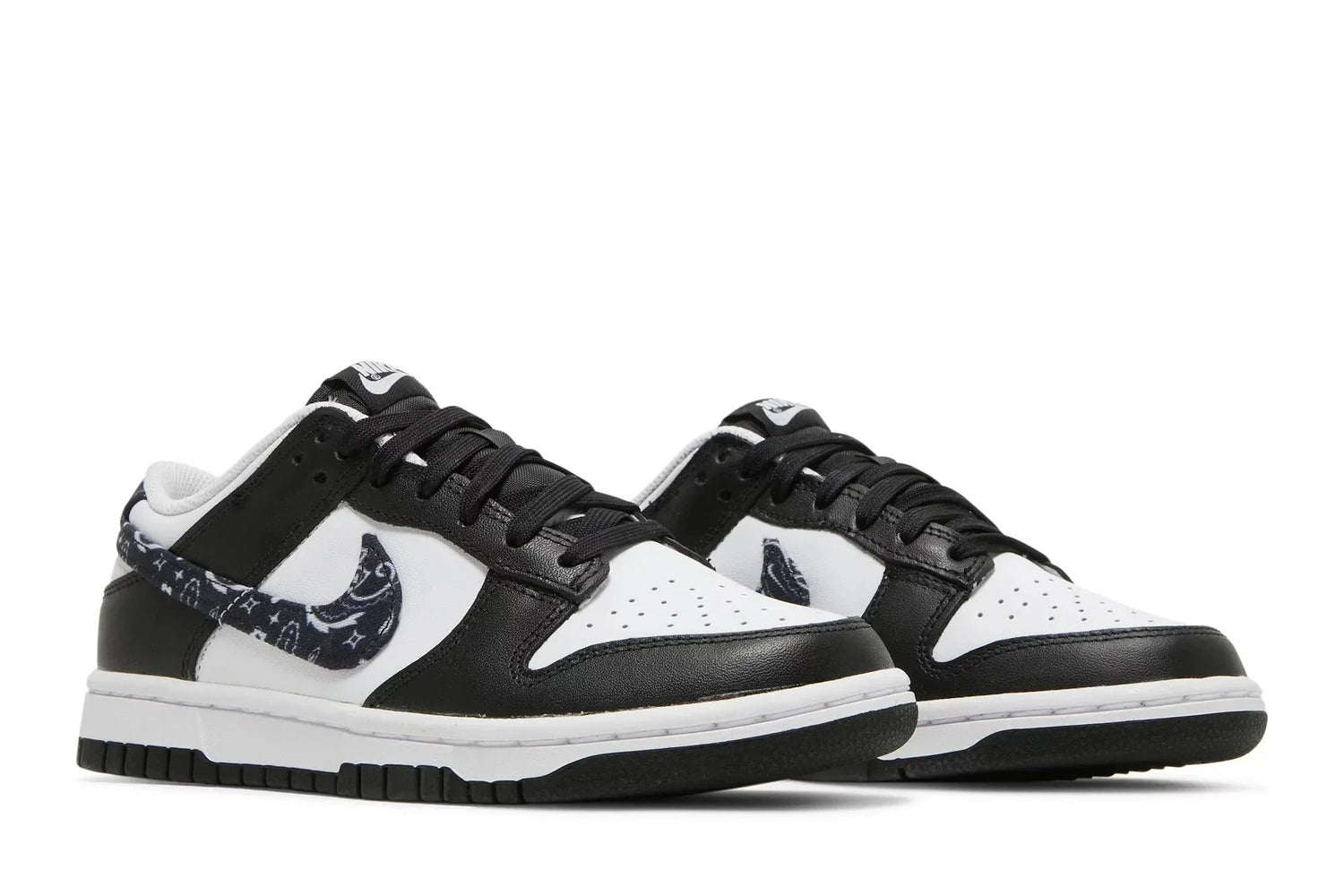 Nike Dunk Low Black Paisley Preto