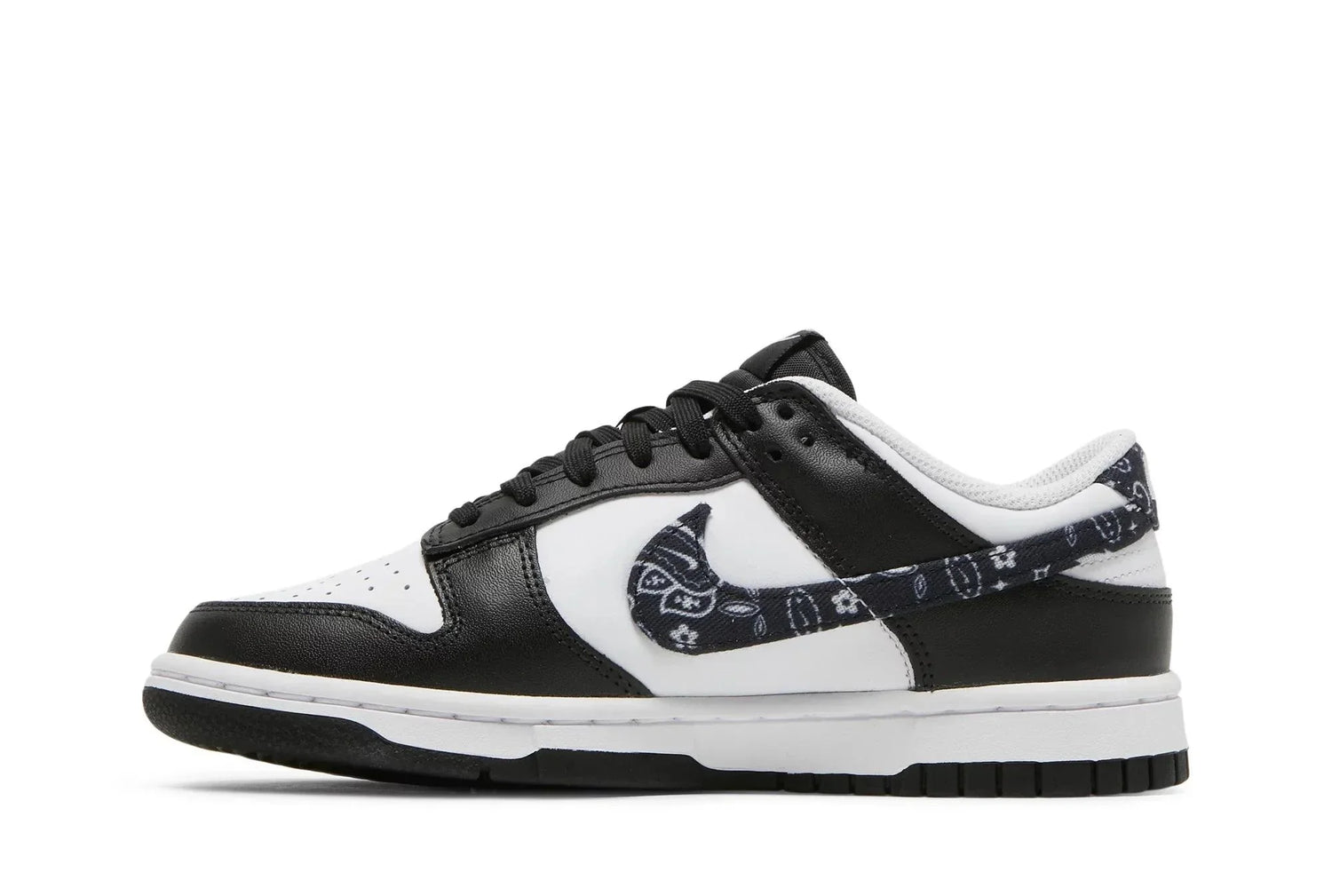 Nike Dunk Low Black Paisley Preto
