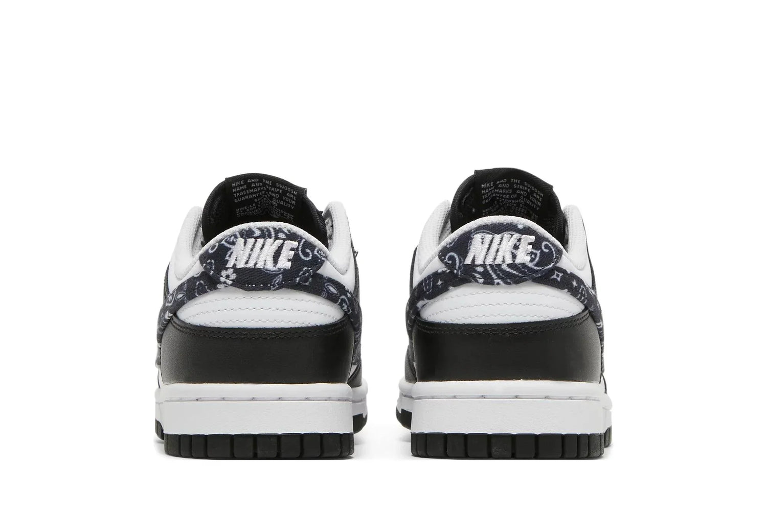 Nike Dunk Low Black Paisley Preto
